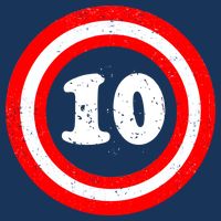 Captain 10th Birthday Baby Bodysuit