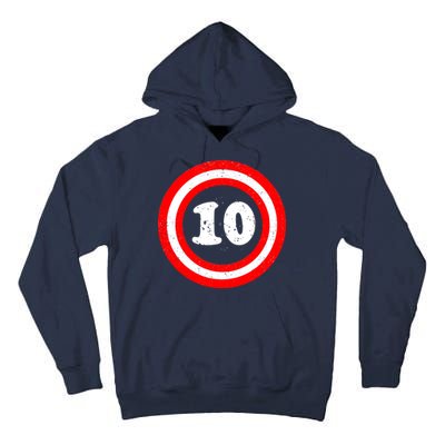 Captain 10th Birthday Tall Hoodie