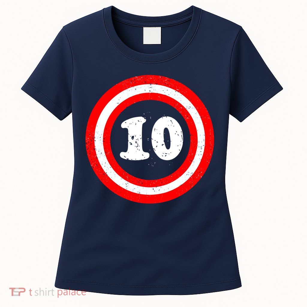 Captain 10th Birthday Women's T-Shirt