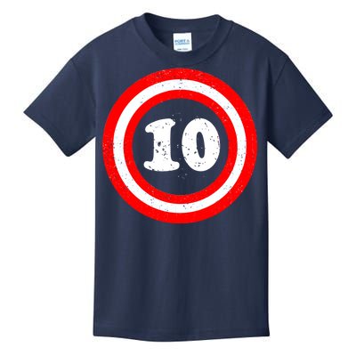 Captain 10th Birthday Kids T-Shirt