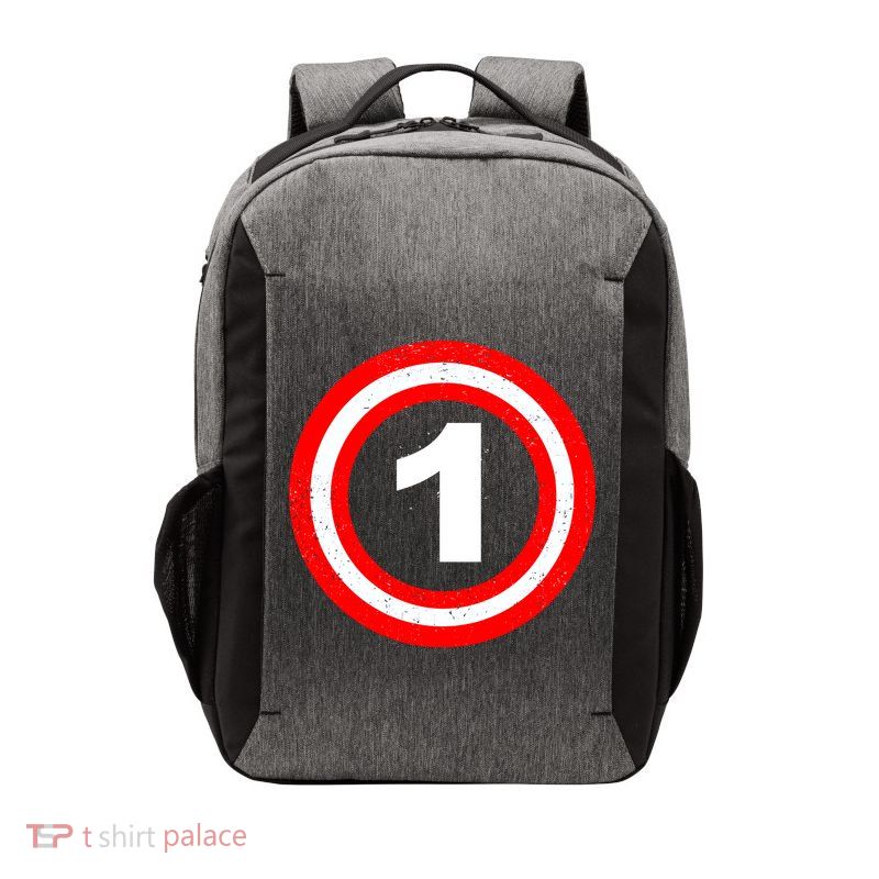 Captain 1st Birthday Vector Backpack