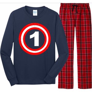 Captain 1st Birthday Long Sleeve Pajama Set