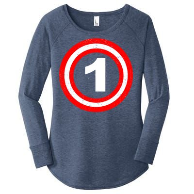 Captain 1st Birthday Women's Perfect Tri Tunic Long Sleeve Shirt