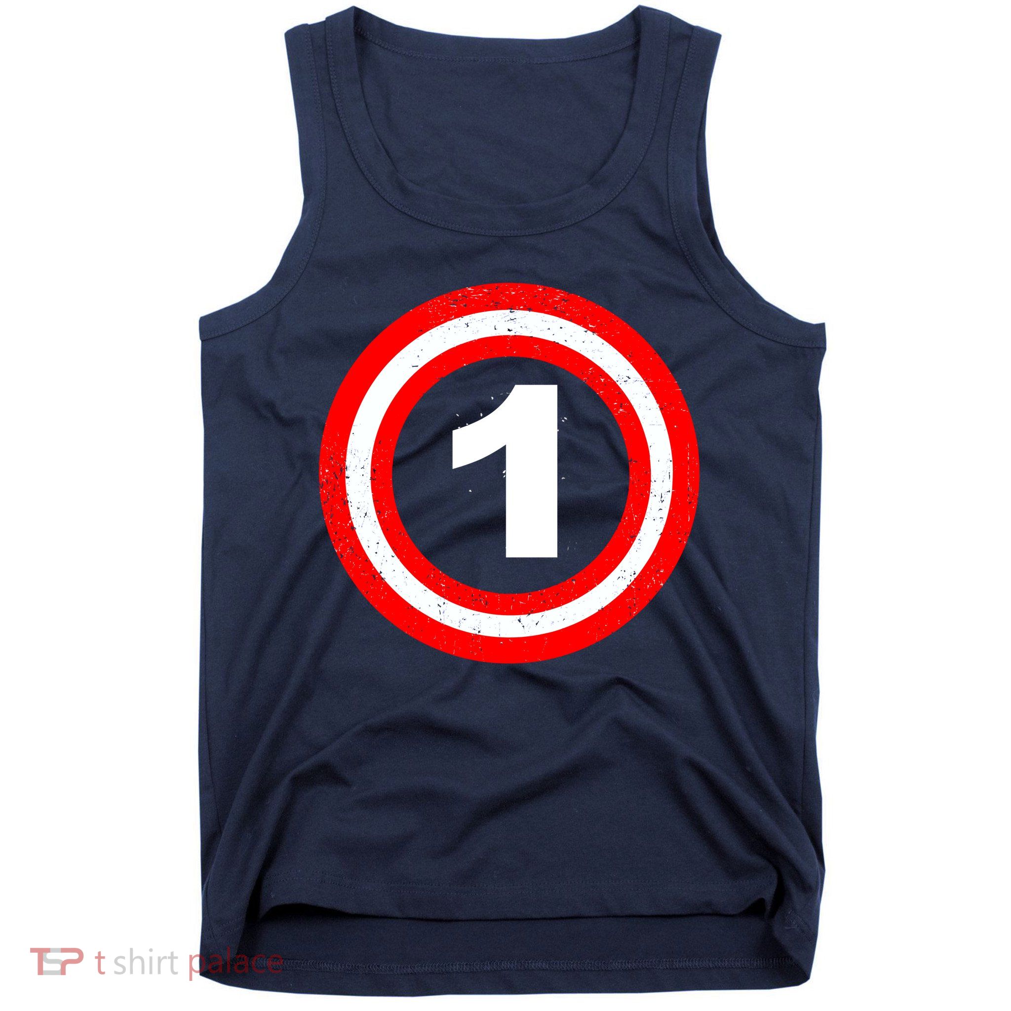 Captain 1st Birthday Tank Top