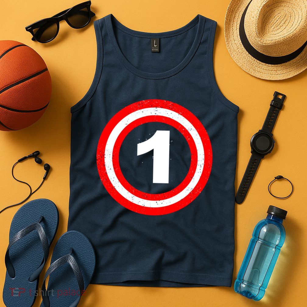 Captain 1st Birthday Tank Top