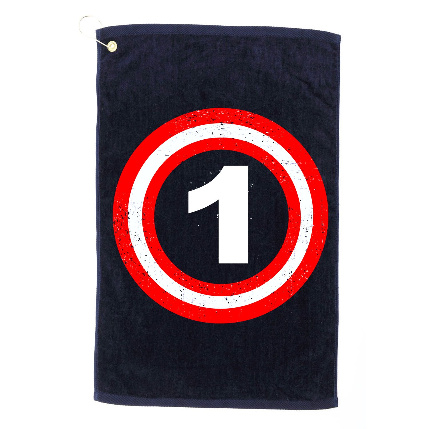 Captain 1st Birthday Golf Towel