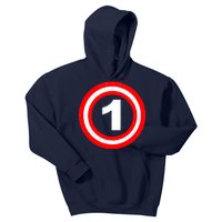 Captain 1st Birthday Kids Hoodie