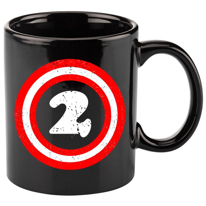 Captain 2nd Birthday 11oz C Handle Ceramic Mug