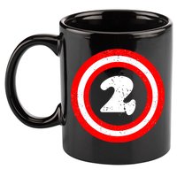 Captain 2nd Birthday 11oz C Handle Ceramic Mug