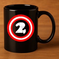Captain 2nd Birthday 11oz C Handle Ceramic Mug