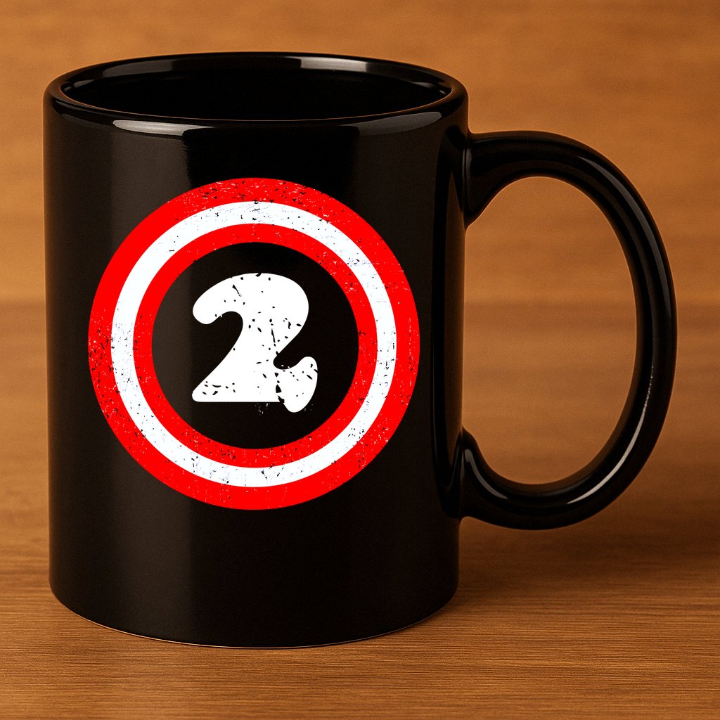 Captain 2nd Birthday 11oz C Handle Ceramic Mug