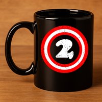 Captain 2nd Birthday 11oz C Handle Ceramic Mug