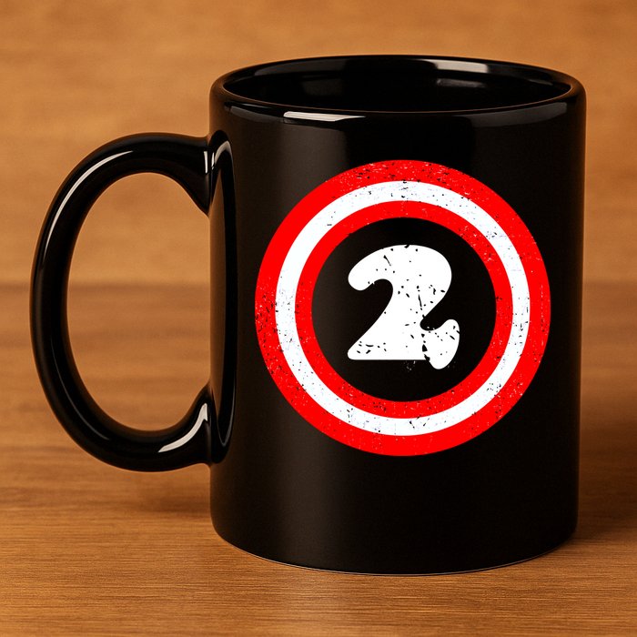 Captain 2nd Birthday 11oz C Handle Ceramic Mug