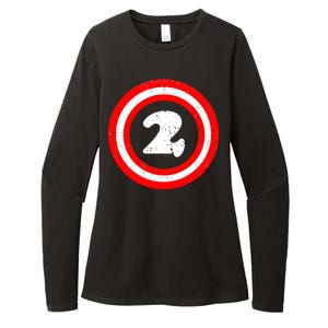 Captain 2nd Birthday Womens CVC Long Sleeve Shirt