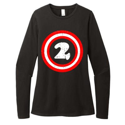 Captain 2nd Birthday Womens CVC Long Sleeve Shirt