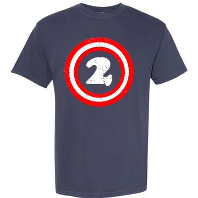 Captain 2nd Birthday Garment-Dyed Heavyweight T-Shirt