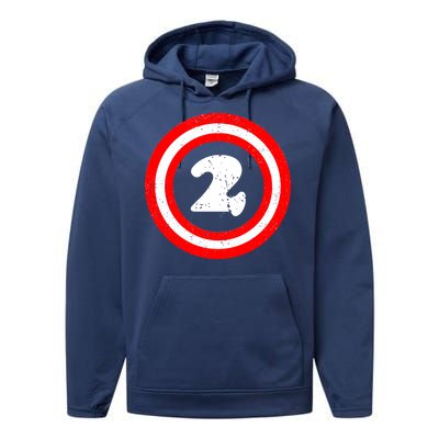 Captain 2nd Birthday Performance Fleece Hoodie