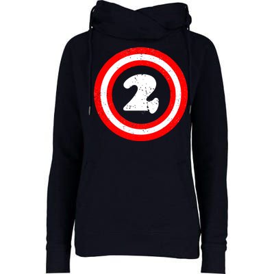 Captain 2nd Birthday Womens Funnel Neck Pullover Hood