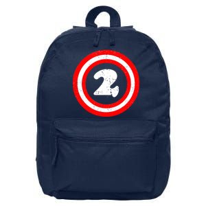 Captain 2nd Birthday 16 in Basic Backpack