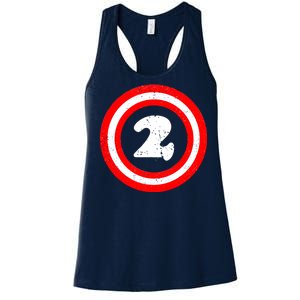 Captain 2nd Birthday Women's Racerback Tank