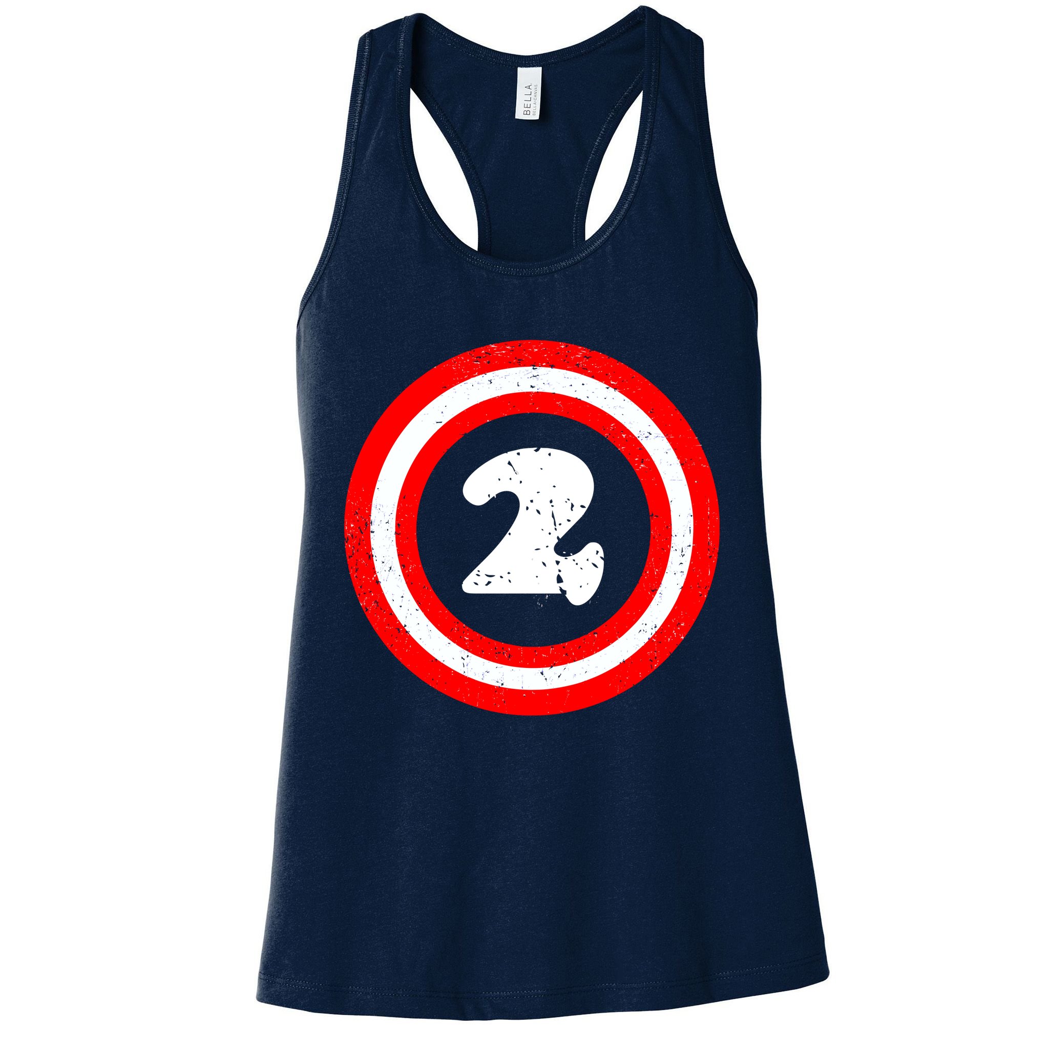 Captain 2nd Birthday Womens Tank Top