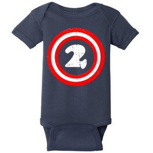 Captain 2nd Birthday Baby Bodysuit