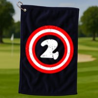 Captain 2nd Birthday Golf Towel