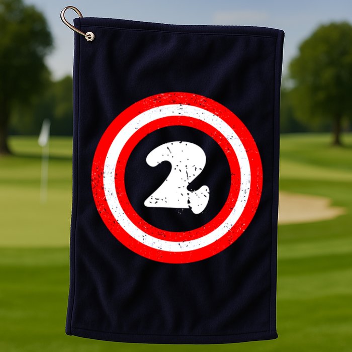 Captain 2nd Birthday Golf Towel