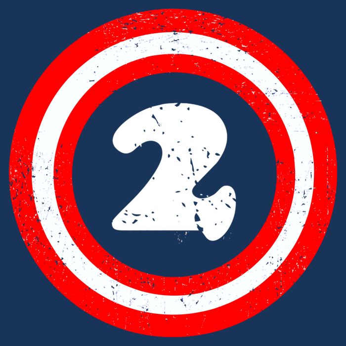 Captain 2nd Birthday Golf Towel