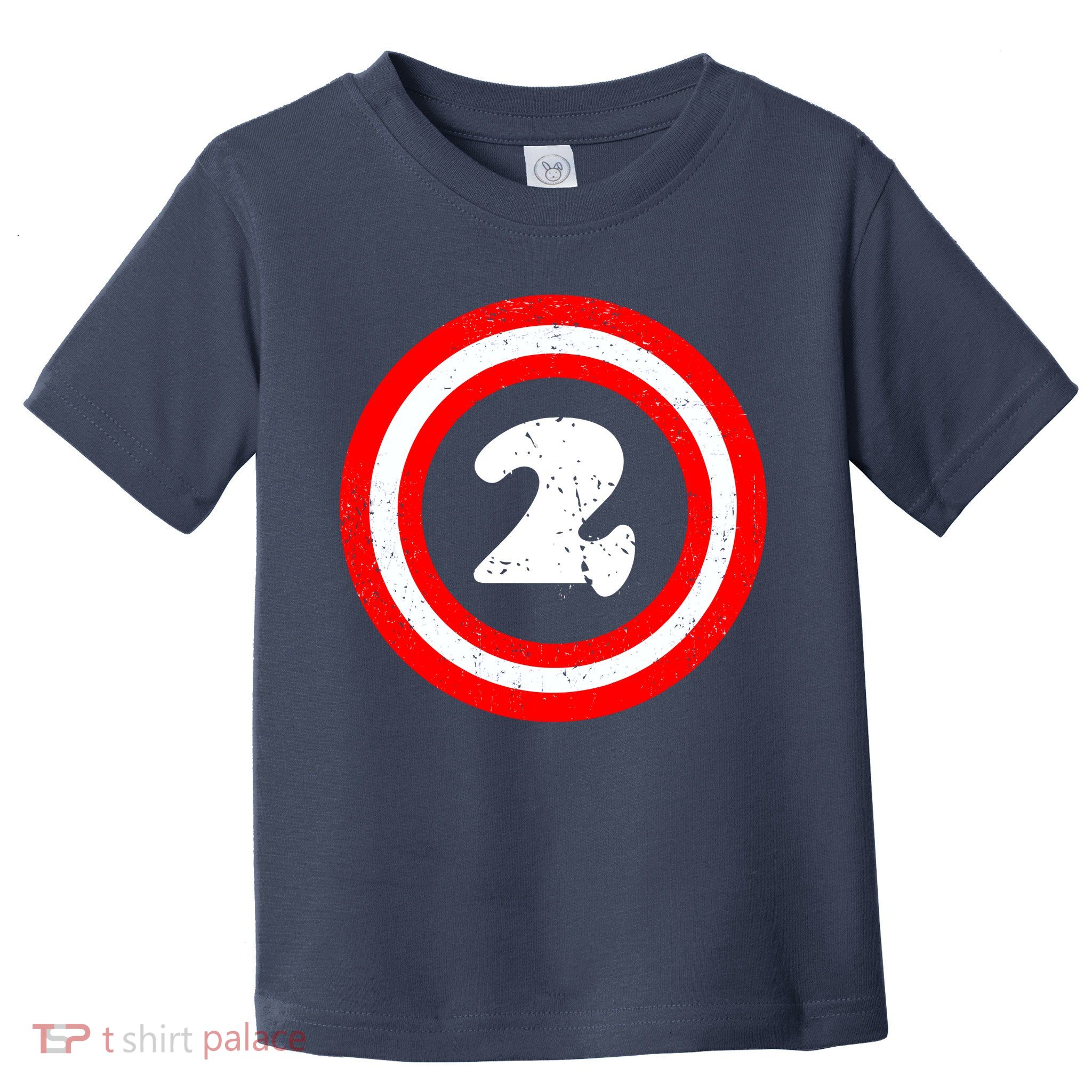 Captain 2nd Birthday Toddler T-Shirt