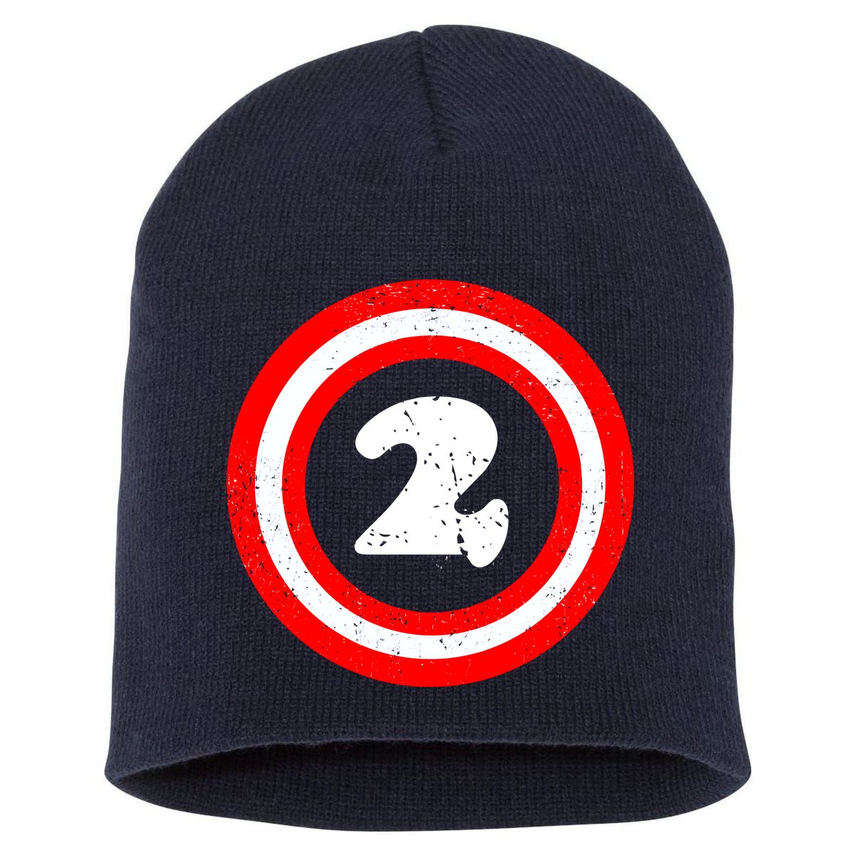 Captain 2nd Birthday Short Acrylic Beanie