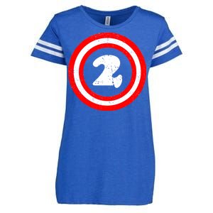 Captain 2nd Birthday Enza Ladies Jersey Football T-Shirt