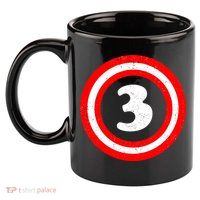 Captain 3rd Birthday 11oz C Handle Ceramic Mug