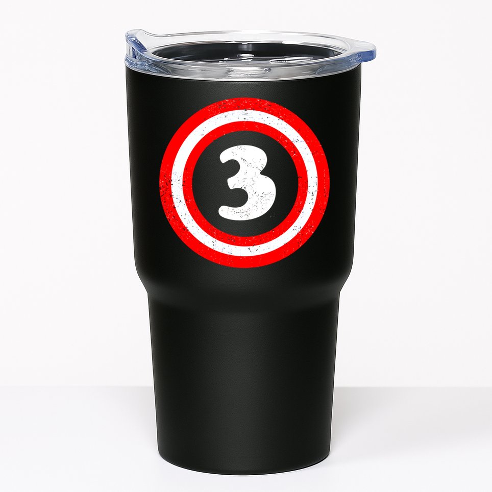 Captain 3rd Birthday Tumbler