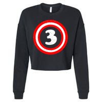 Captain 3rd Birthday Cropped Pullover Crew