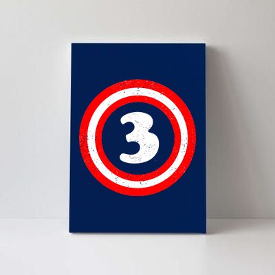 Captain 3rd Birthday Canvas