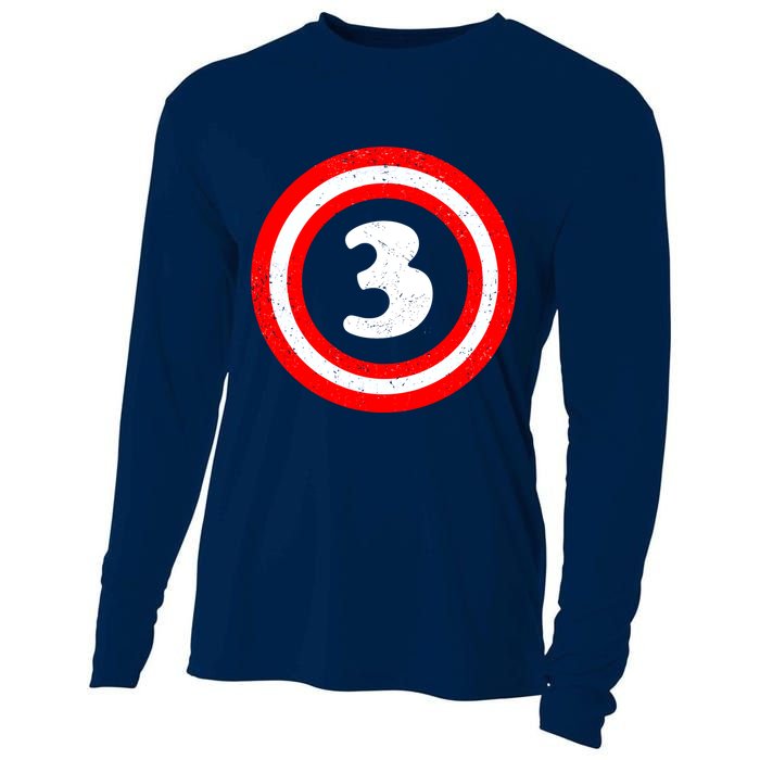 Captain 3rd Birthday Cooling Performance Long Sleeve Crew