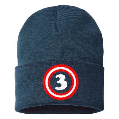 Captain 3rd Birthday Sustainable Knit Beanie