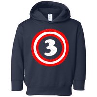 Captain 3rd Birthday Toddler Hoodie