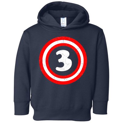 Captain 3rd Birthday Toddler Hoodie