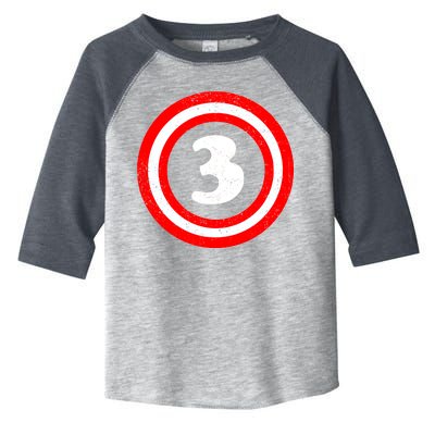 Captain 3rd Birthday Toddler Fine Jersey T-Shirt