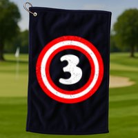 Captain 3rd Birthday Golf Towel