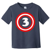 Captain 3rd Birthday Toddler T-Shirt