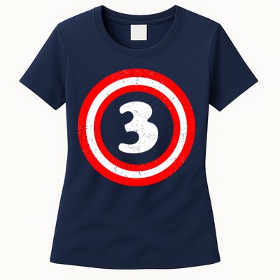 Captain 3rd Birthday Womens T-Shirt