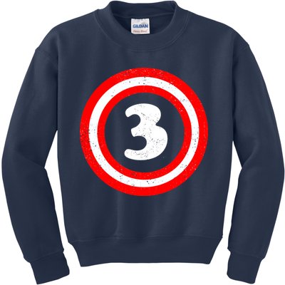 Captain 3rd Birthday Kids Sweatshirt