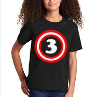 Captain 3rd Birthday Kids T-Shirt