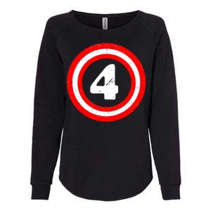 Captain 4th Birthday Womens California Wash Sweatshirt