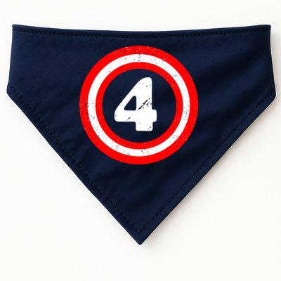 Captain 4th Birthday USA-Made Doggie Bandana