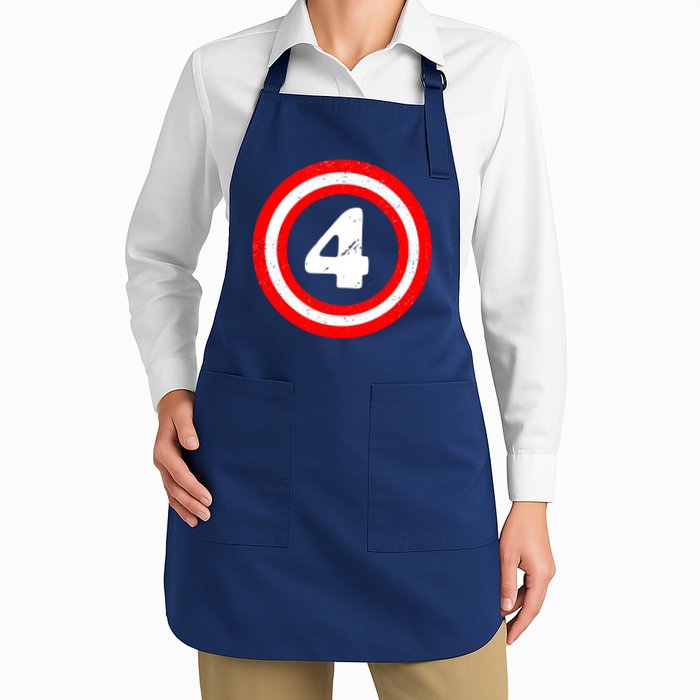 Captain 4th Birthday Apron