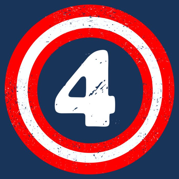 Captain 4th Birthday Apron